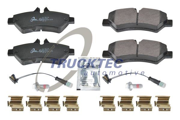 TRUCKTEC AUTOMOTIVE Комплект тормозных колодок, дисковый тормоз 02.35.195